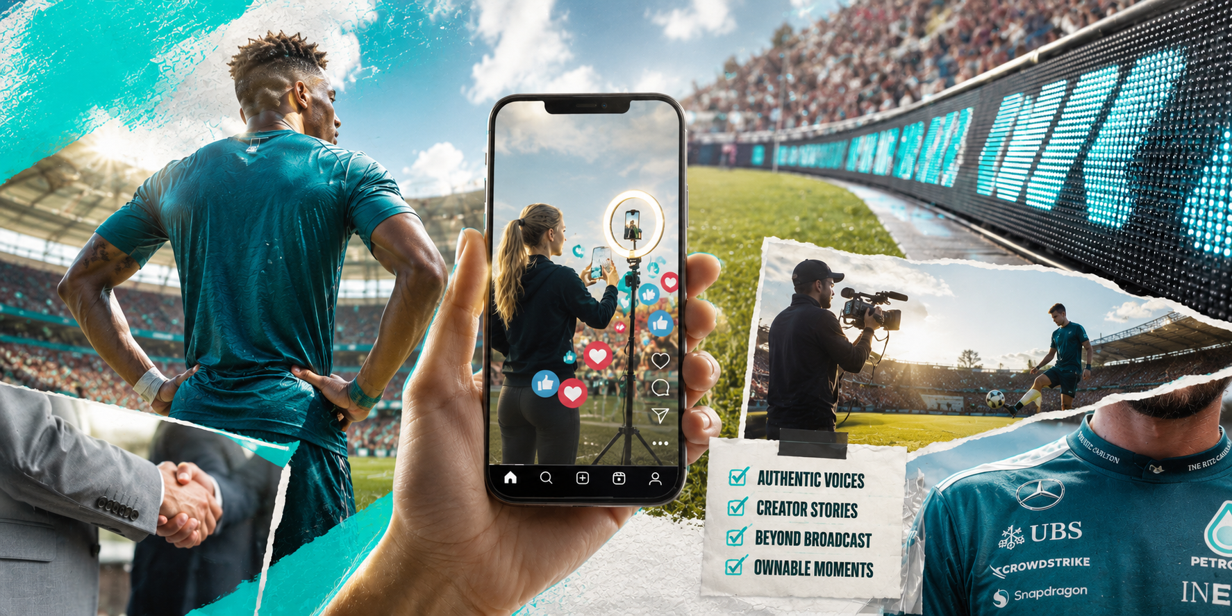 "Sponsor The Conversation, Not Just The Game"