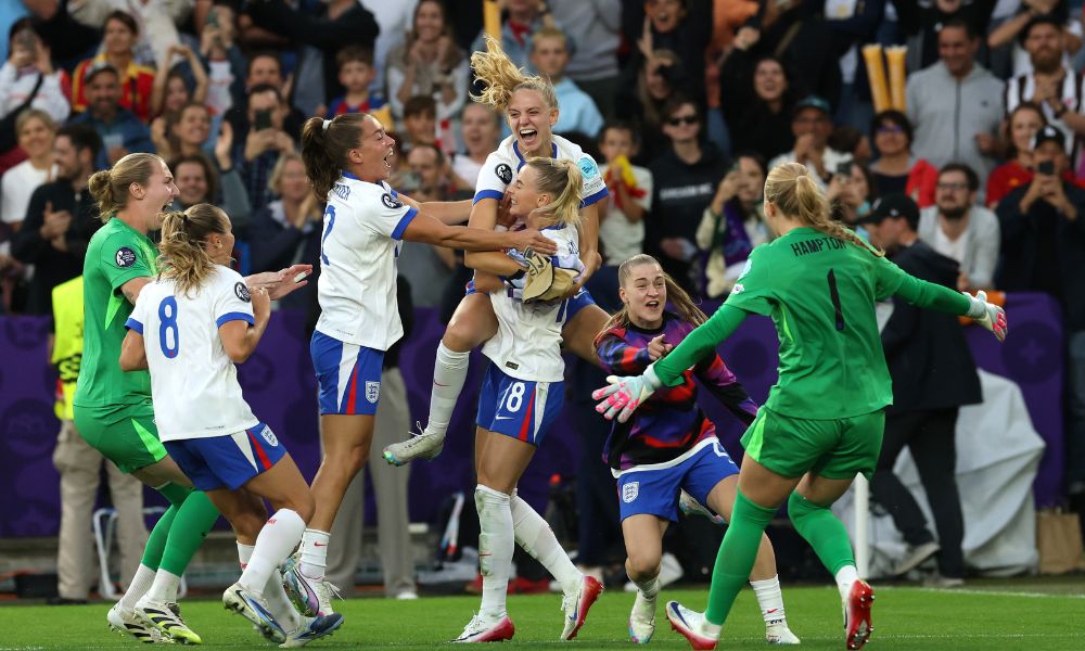 England’s Uefa Women’s Euro 2025 final triumph over Spain watched by 16.2m on BBC and ITV