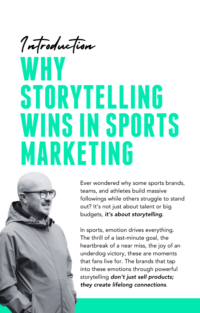 Rocket Yard Sports ebook - The Art of Storytelling in Sports Marketing