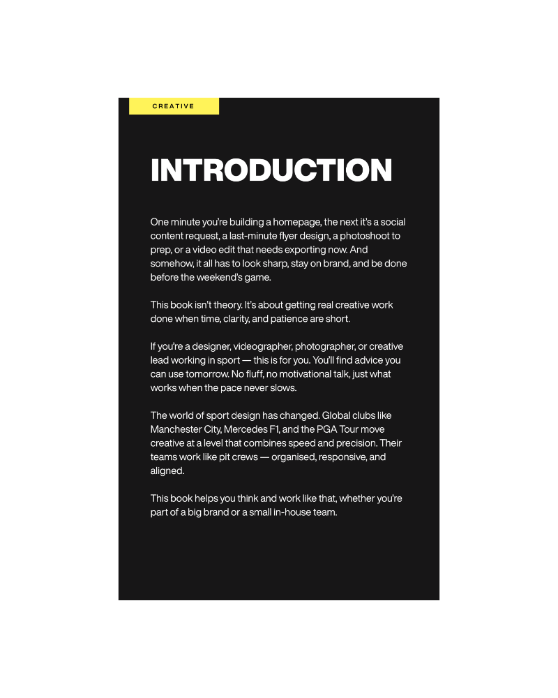 Rocket Yard Sports ebook - The Creative Locker Room