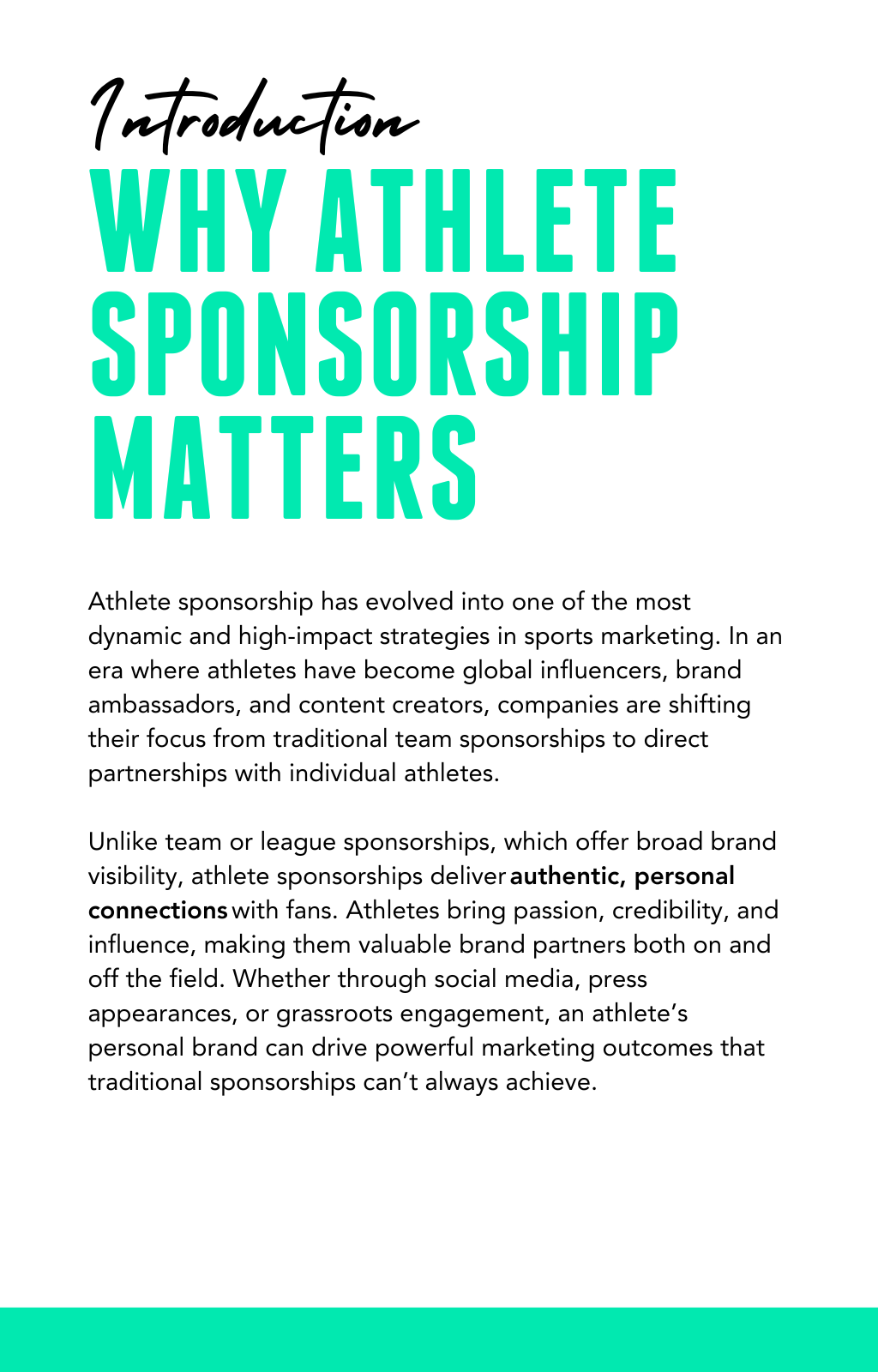 The sports marketing guide to working with athletes